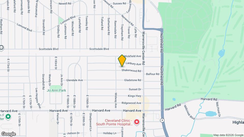 19811 Shakerwood Rd Mapa y Detalles de la Ubicación