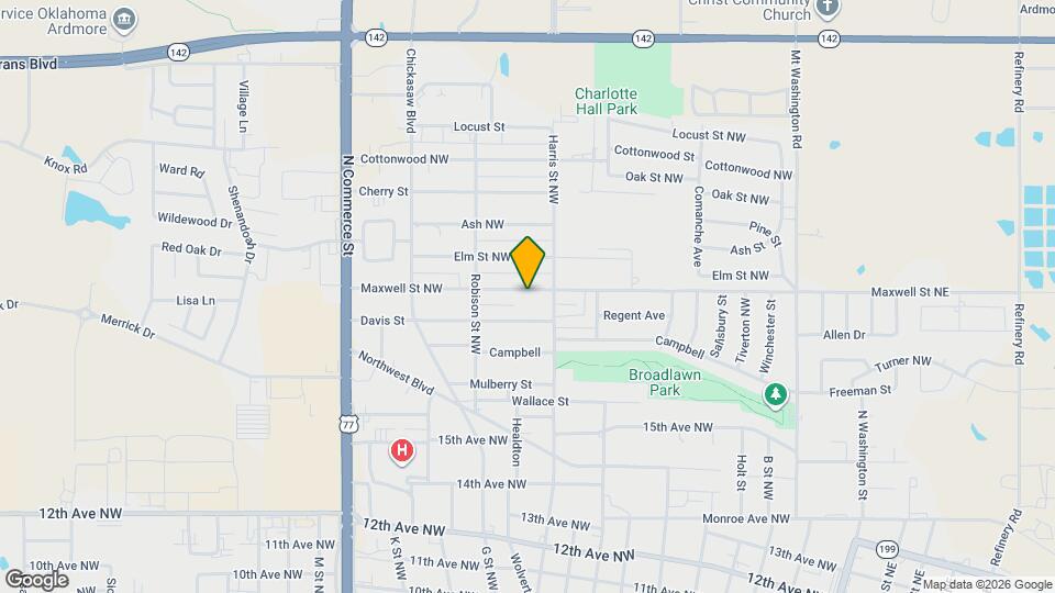 708 Maxwell St NW Map and Location Details