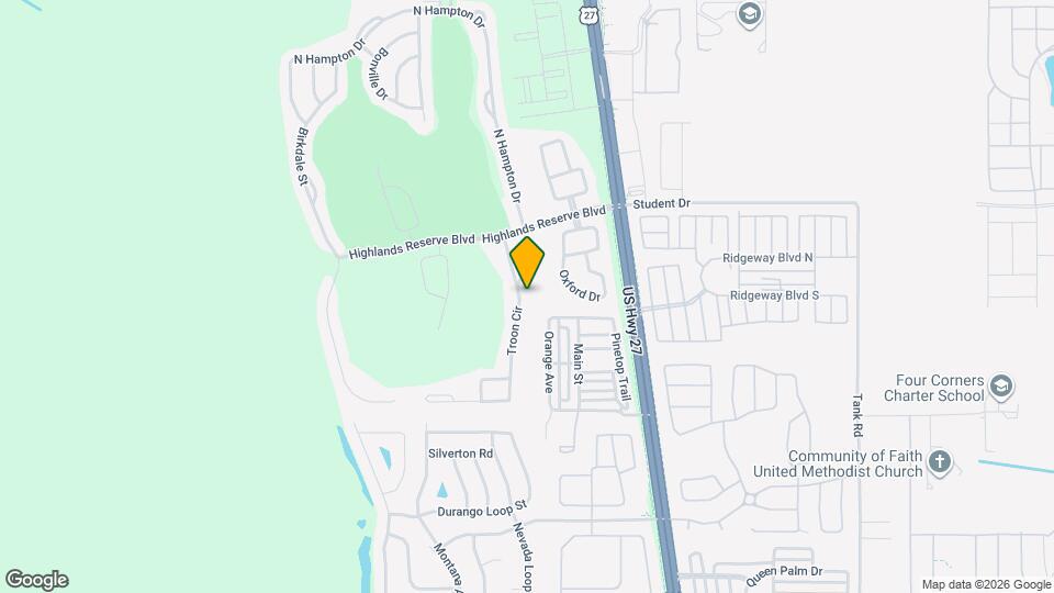 928 Troon Cir Map and Location Details