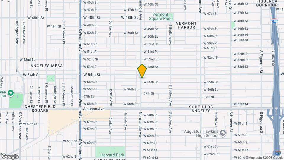 1359 W 55th St Map and Location Details