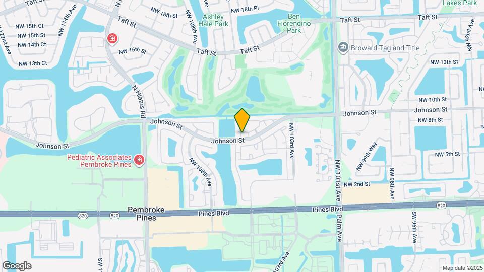 10600 NW 10th St Map and Location Details