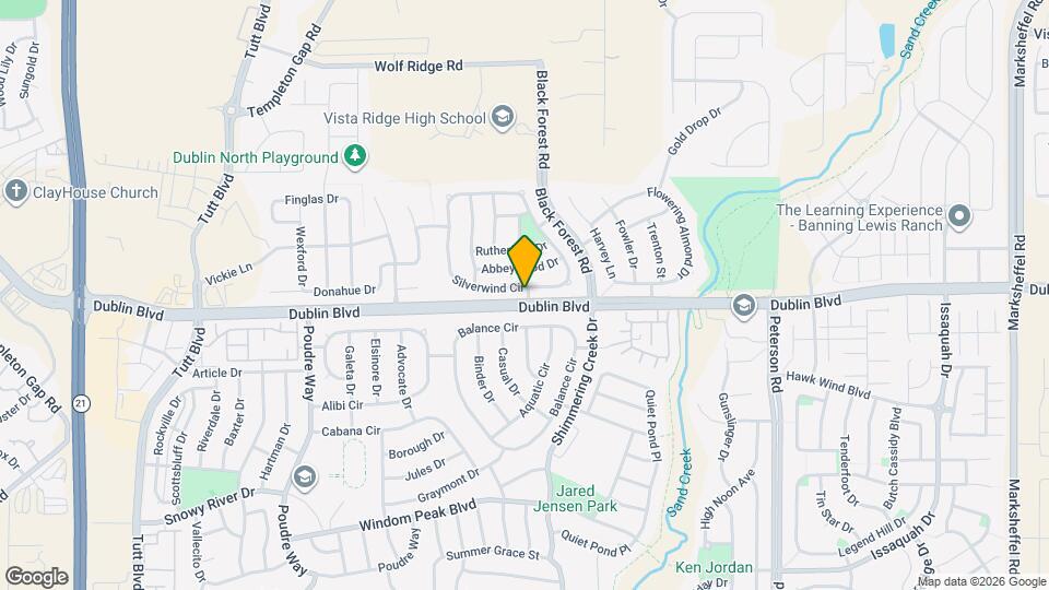 7147 Silverwind Cir Mapa y Detalles de la Ubicación