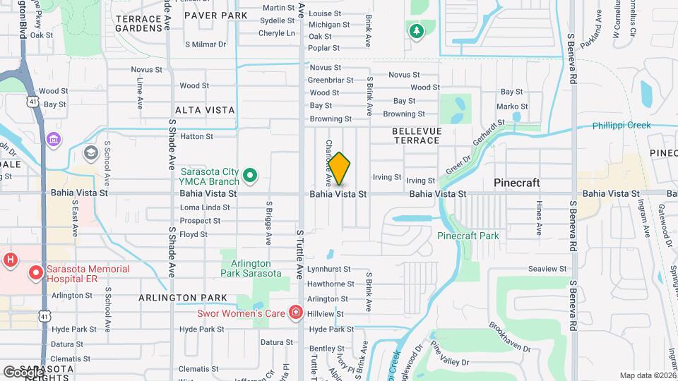 1150 Pattison Ave Map and Location Details