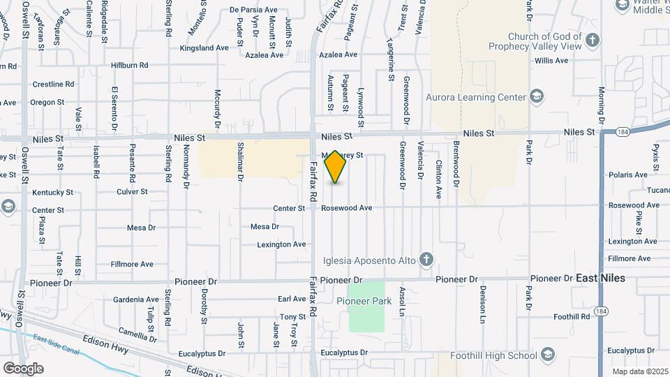 1021 Blossom St Mapa y Detalles de la Ubicación