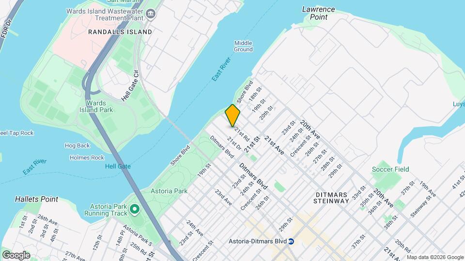 18-46 21st Rd, Unit One Mapa y Detalles de la Ubicación