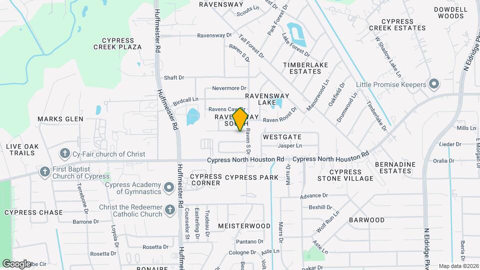 13311 Raven Flight Dr Map and Location Details