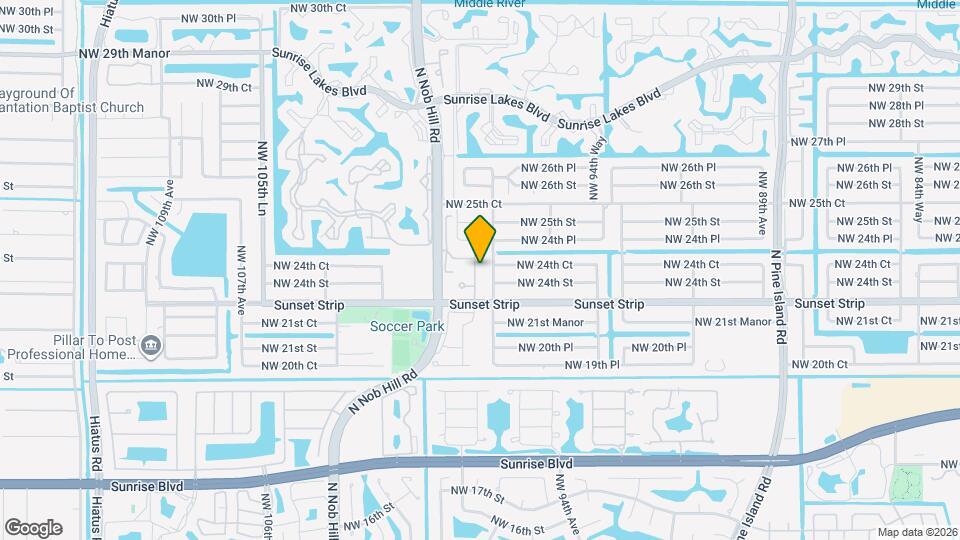 2400 NW 98th Ln Map and Location Details