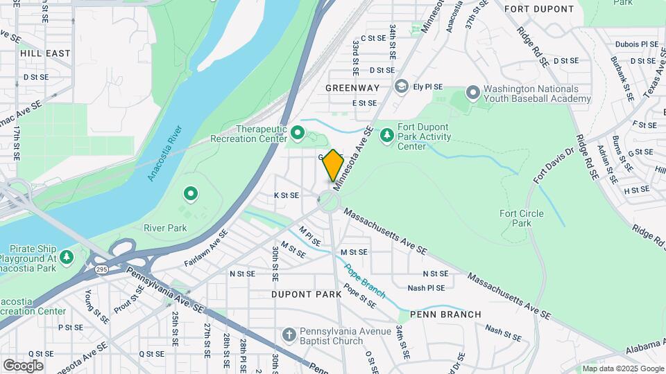 3200 Minnesota Ave SE Map and Location Details