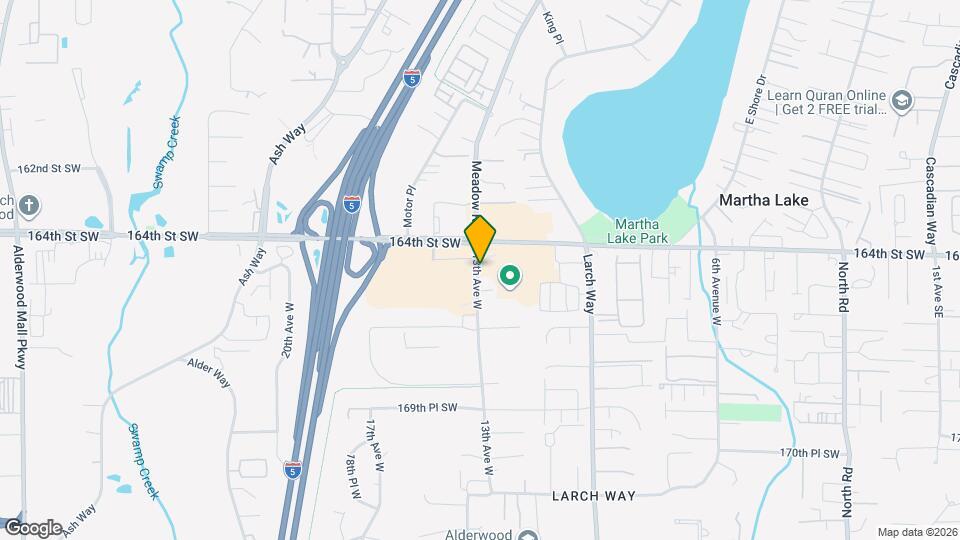 16503 13th Ave W Map and Location Details