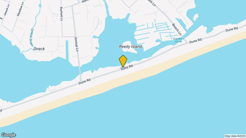 186 Dune Rd Map and Location Details