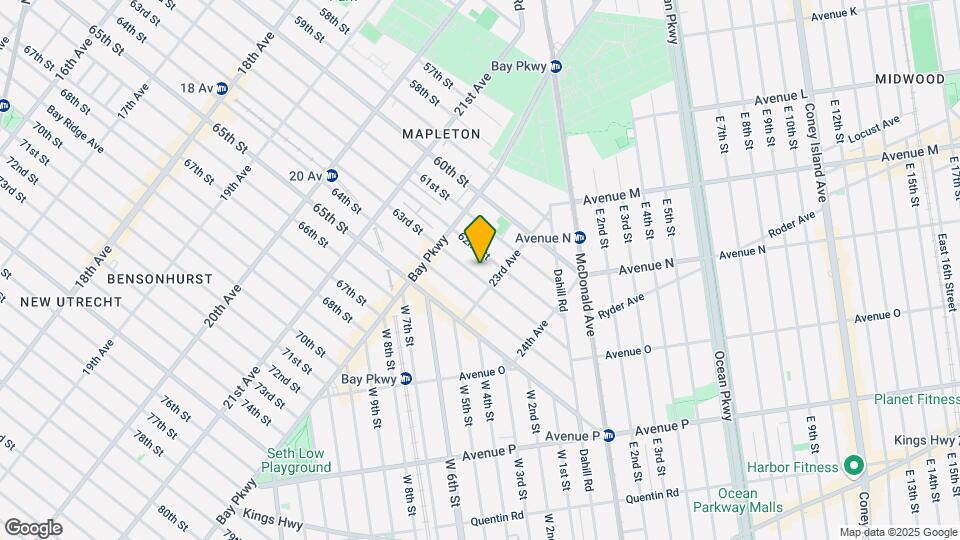 2265 63rd St Map and Location Details