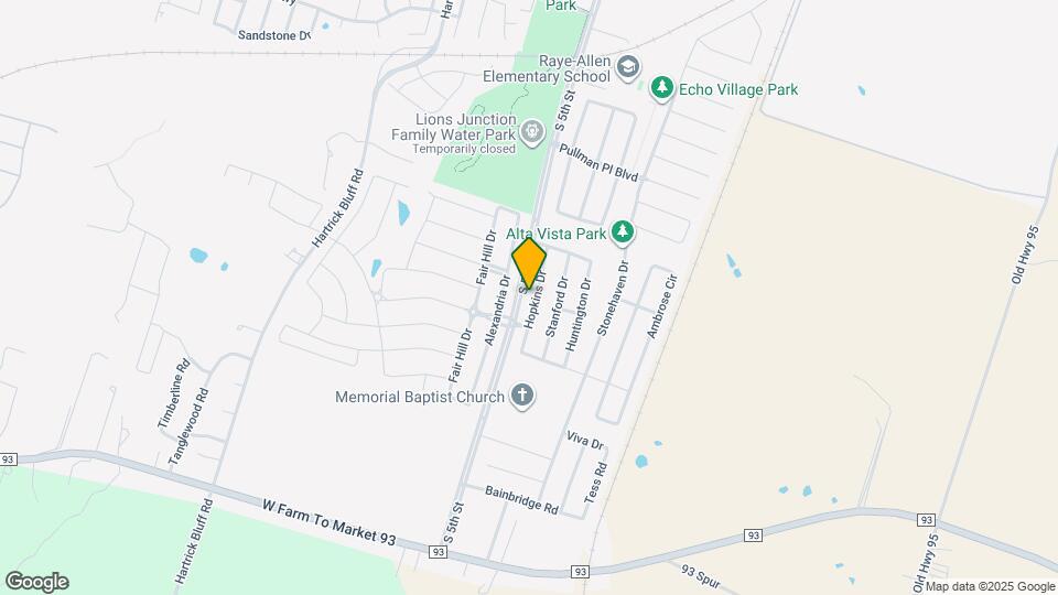 5822 Hopkins Dr Map and Location Details