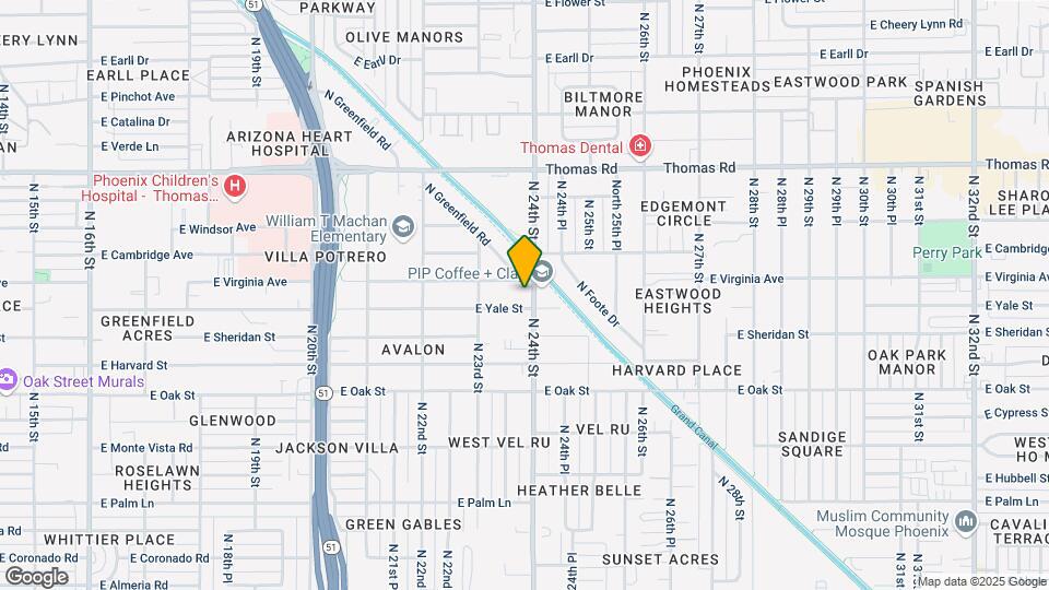 2610 N 24th St Mapa y Detalles de la Ubicación