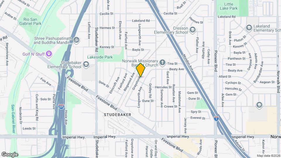11844 Graystone Ave Map and Location Details