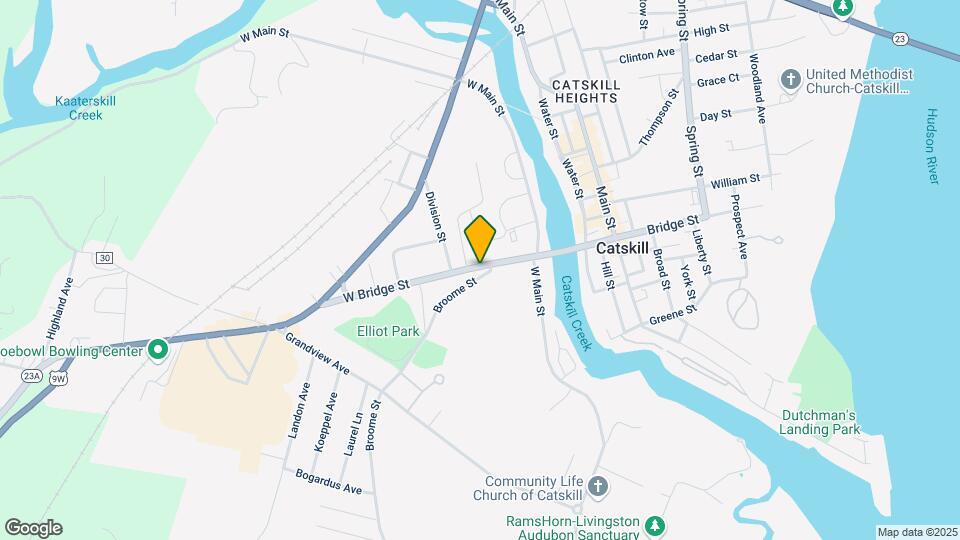 57 west Bridge street catskill ny Map and Location Details