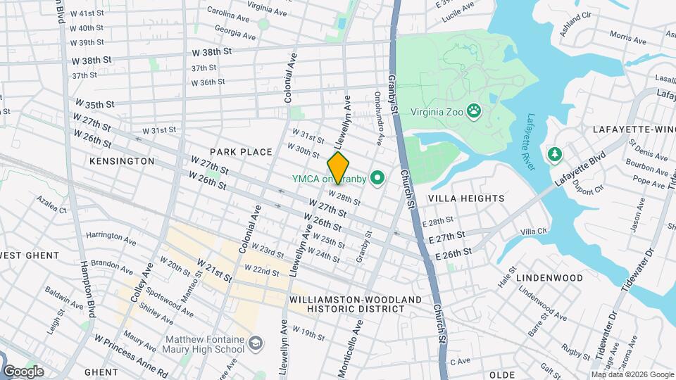 228 W 28th St Map and Location Details