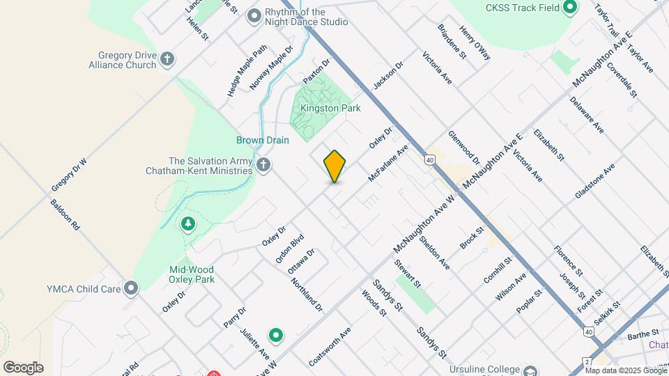 58 Oxley Dr Map and Location Details