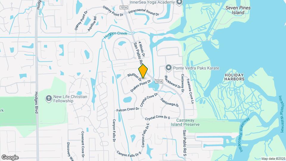 2493 Bluffton Dr Map and Location Details