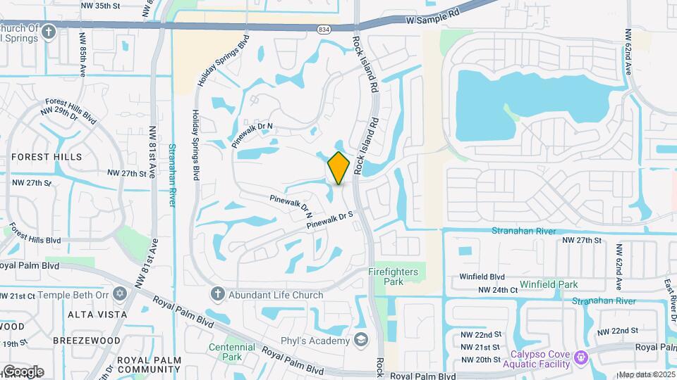 2921 Crestwood Ter Map and Location Details