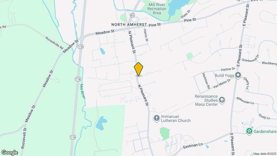 1040 N Pleasant St Map and Location Details