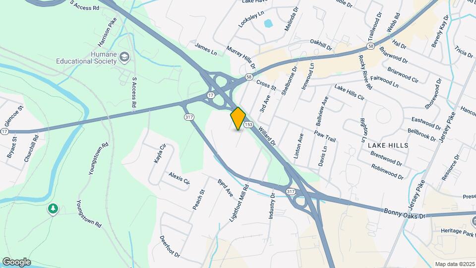 4127 Wilkesview Dr Mapa y Detalles de la Ubicación