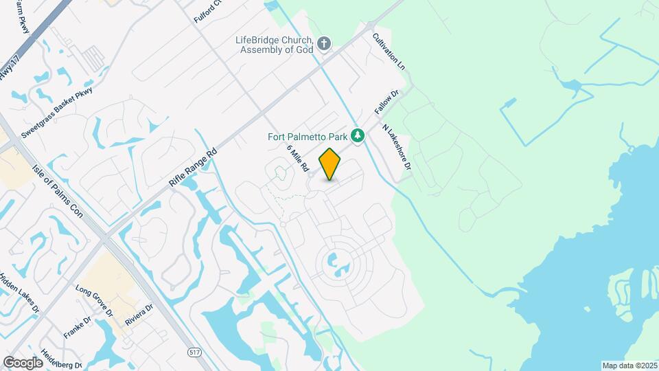 2212 Dewees Creek Dr Map and Location Details