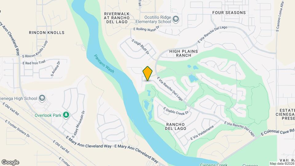 13450 E Hampden Green Way Map and Location Details