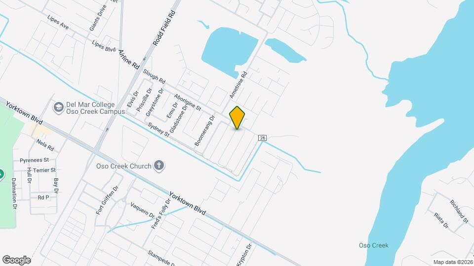 3806 Los Arroyos Dr Mapa y Detalles de la Ubicación