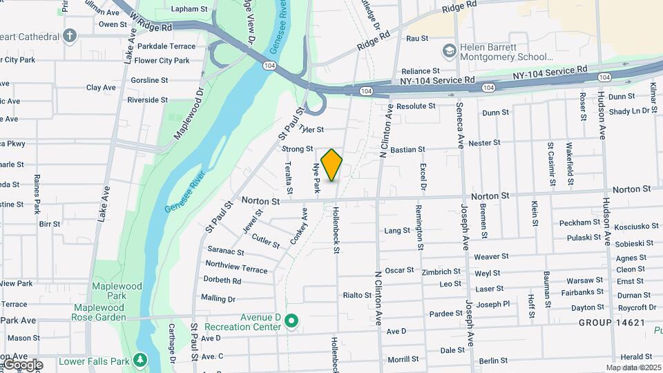439 Hollenbeck St Map and Location Details