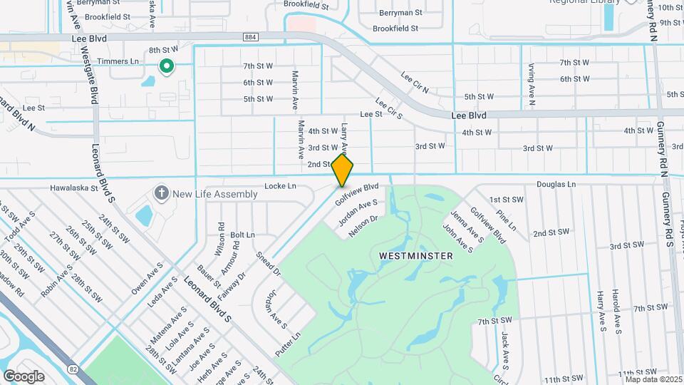 4802 Golfview Blvd Map and Location Details