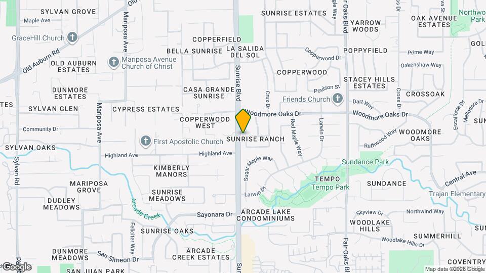 6816-6818 Trovita Way Map and Location Details