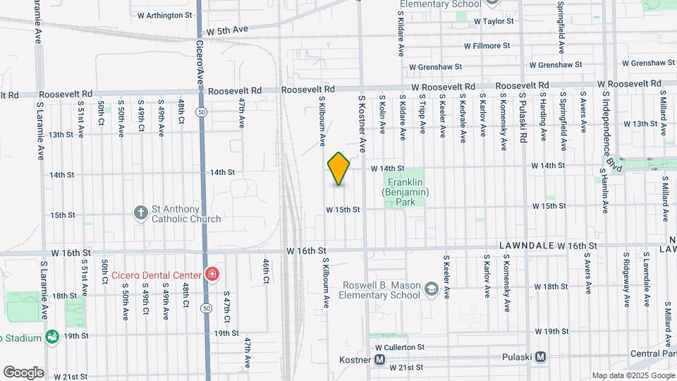 1432 S Kenneth Ave Map and Location Details