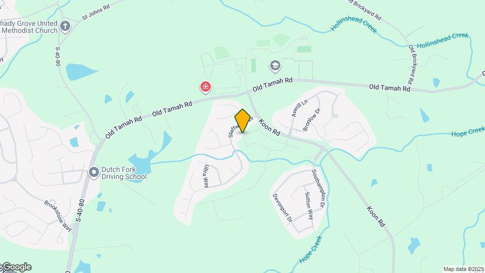 327 Redmoss Dr Map and Location Details