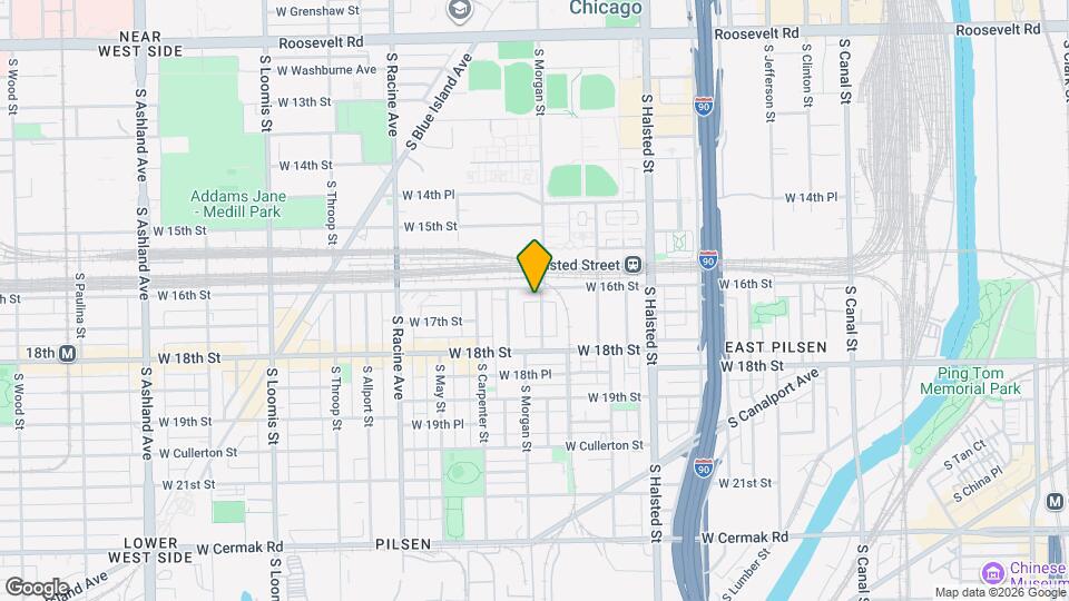 1003 W 16th St Map and Location Details