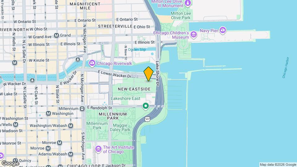 455 E Waterside Dr Mapa y Detalles de la Ubicación