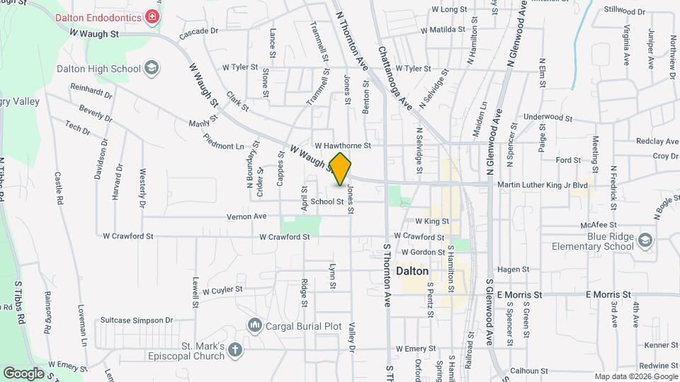 501 W Waugh St Mapa y Detalles de la Ubicación