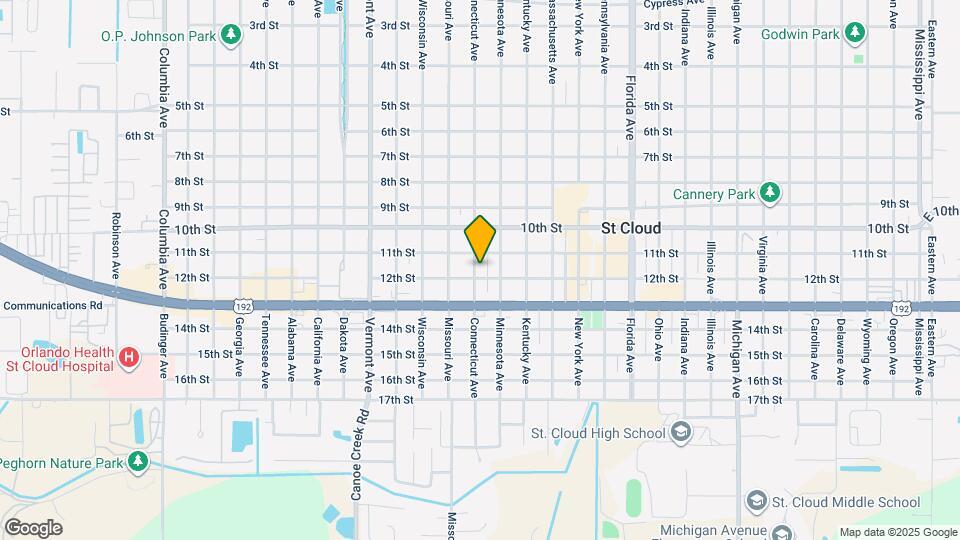 1127 Connecticut Ave, Unit G Map and Location Details