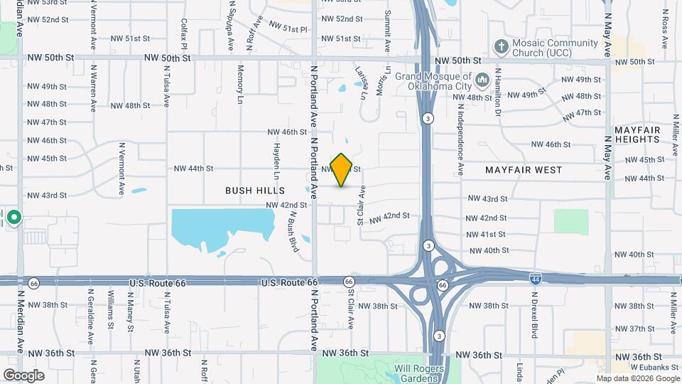 3612 Treadwell Dr Map and Location Details