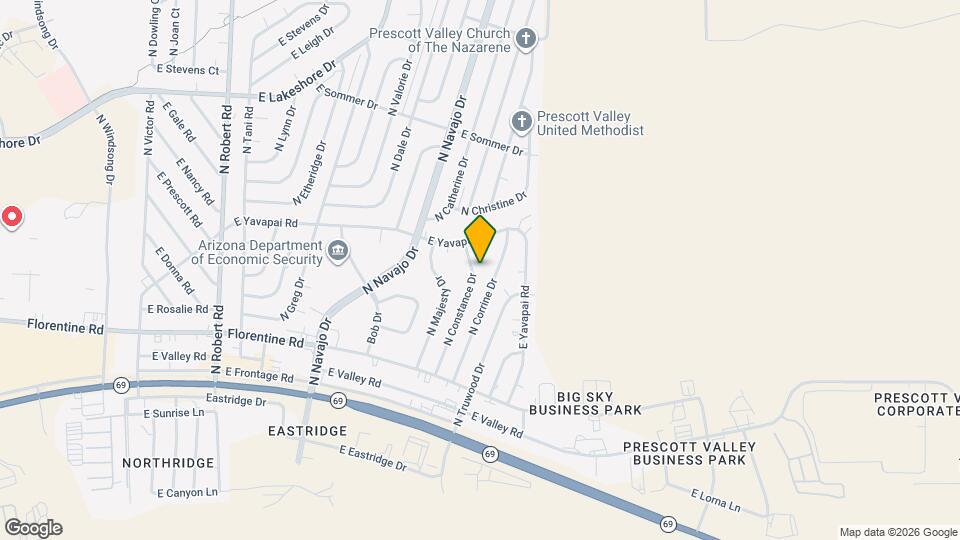 3227 N Constance Dr Map and Location Details