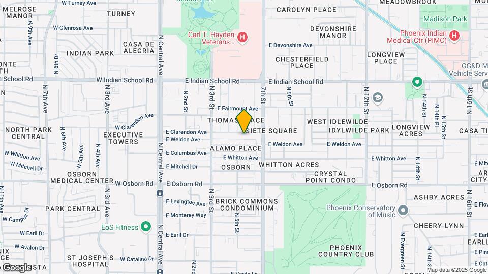 361 E Clarendon Ave Map and Location Details