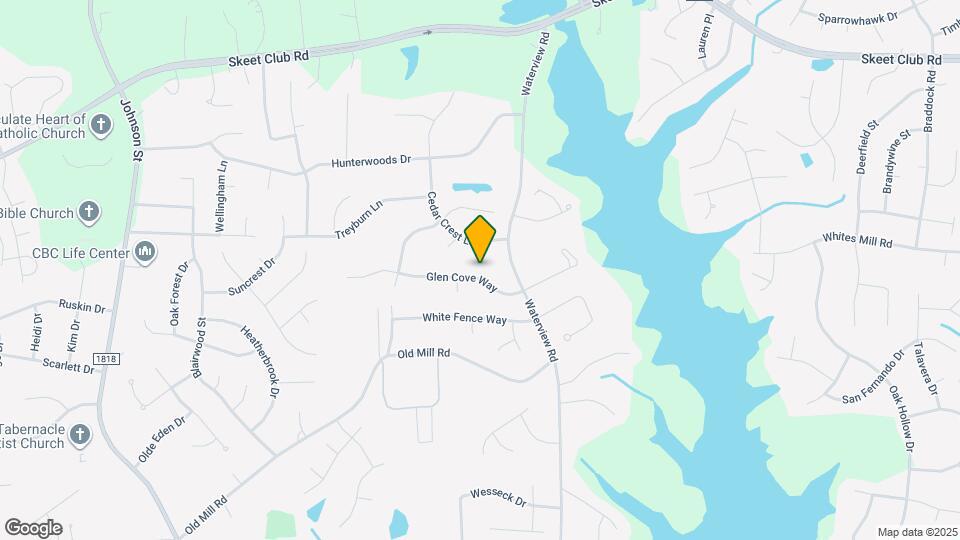 2309 Glen Cove Way Map and Location Details