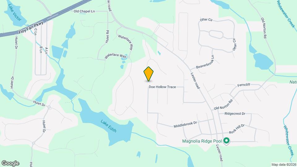 215 Doe Hollow Trace Mapa y Detalles de la Ubicación
