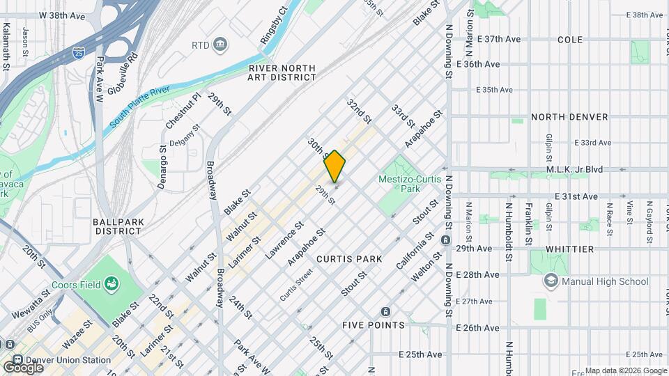 2943 Lawrence St Mapa y Detalles de la Ubicación