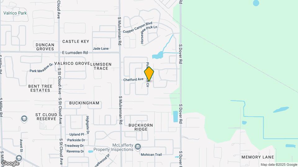 1405 Piney Branch Cir Map and Location Details
