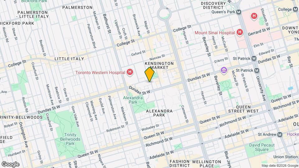 144 Denison Ave Map and Location Details