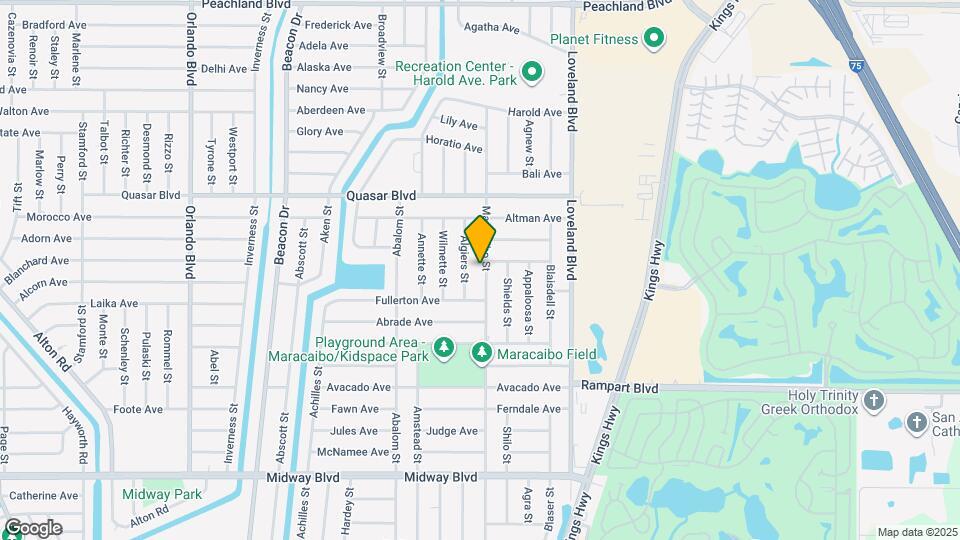 1371 Maracaibo St Map and Location Details