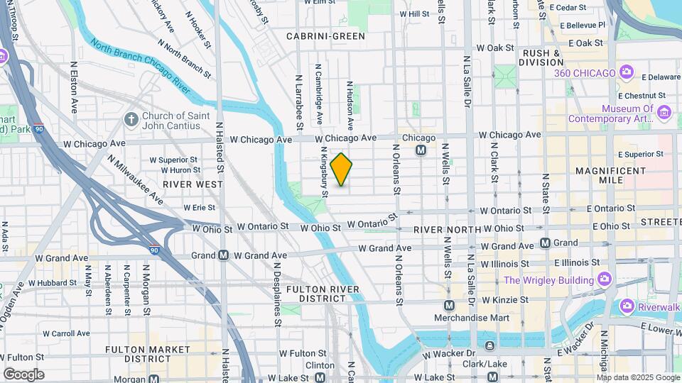 452 W Erie St-Unit -1557 Map and Location Details