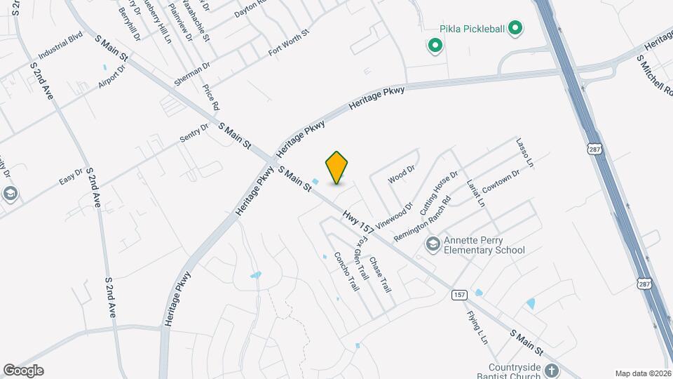 1209 Putnam St Map and Location Details