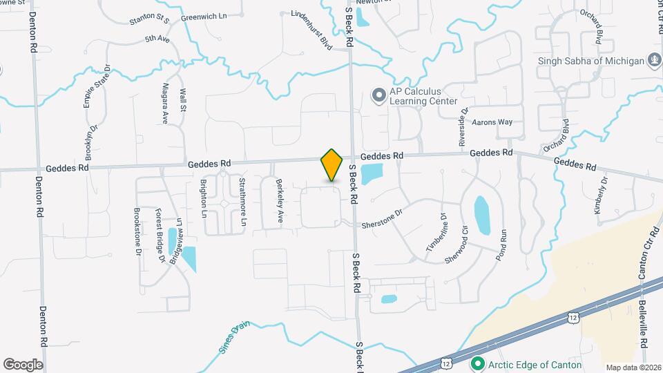 47576 Pembroke Dr Map and Location Details