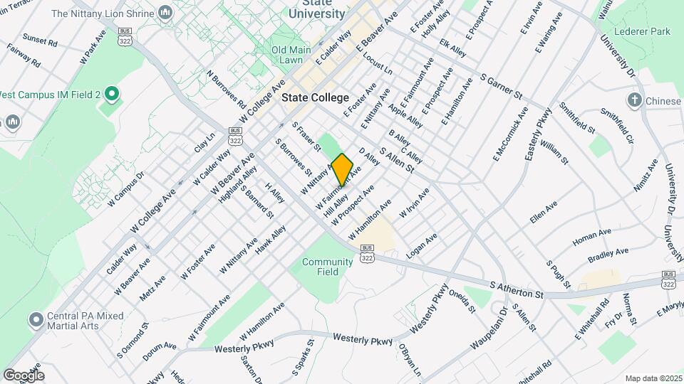 218 W Fairmount Ave, Unit 218 Mapa y Detalles de la Ubicación